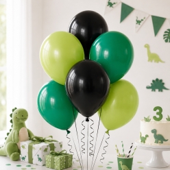 Lime Green, Black & Green 12